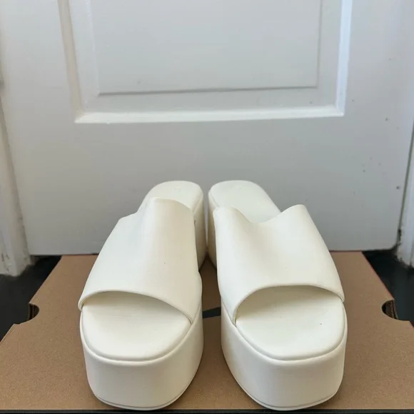 SHEIN Platform Slide Sandals - Picture 3 of 8